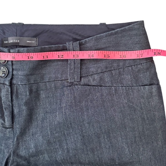 The Limited Drew Fit Dark Wash Boot Cut Jeans in 10 Petite - Picture 5 of 6